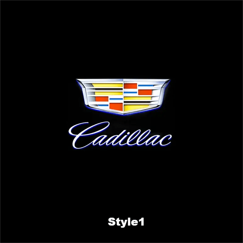 Cadillac Compatible Car Door Welcome Lights - Greetlamp