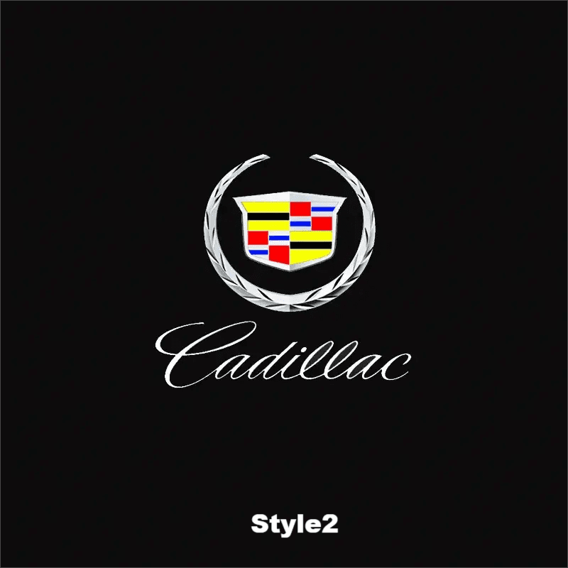 Cadillac Compatible Car Door Welcome Lights - Greetlamp