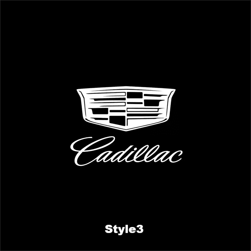 Cadillac Compatible Car Door Welcome Lights - Greetlamp