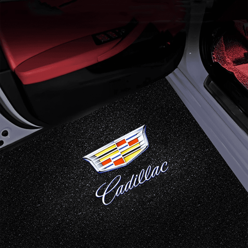 Cadillac Compatible Car Door Welcome Lights - Greetlamp