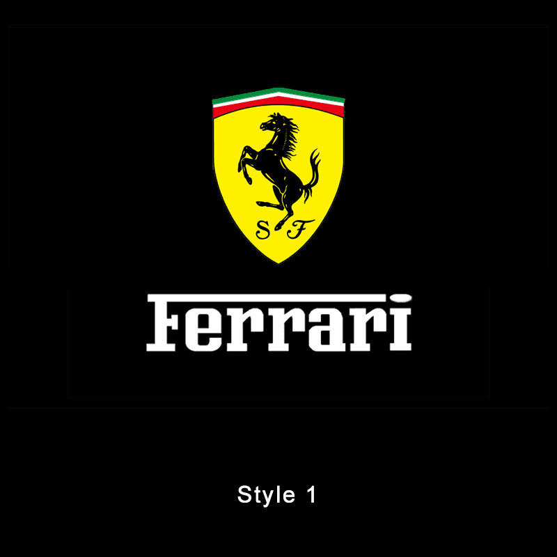 Ferrari Compatible Car Door Welcome Lights - Greetlamp