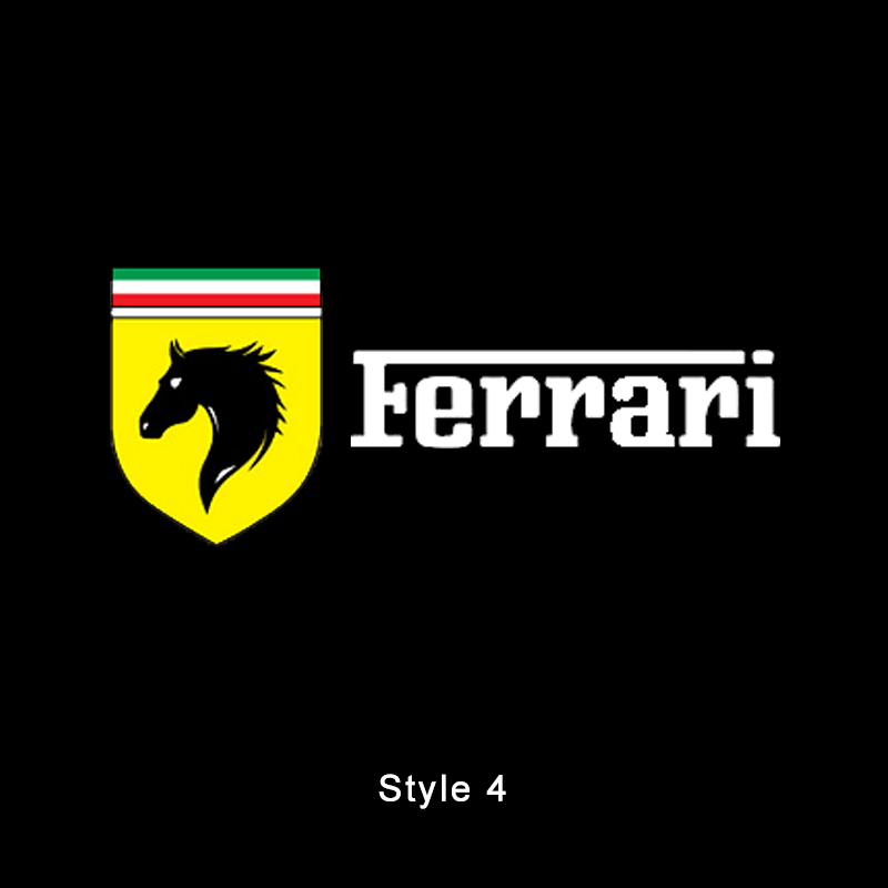 Ferrari Compatible Car Door Welcome Lights - Greetlamp