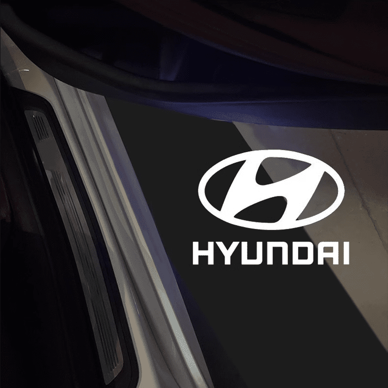 Hyundai Compatible Car Door Welcome Lights - Greetlamp