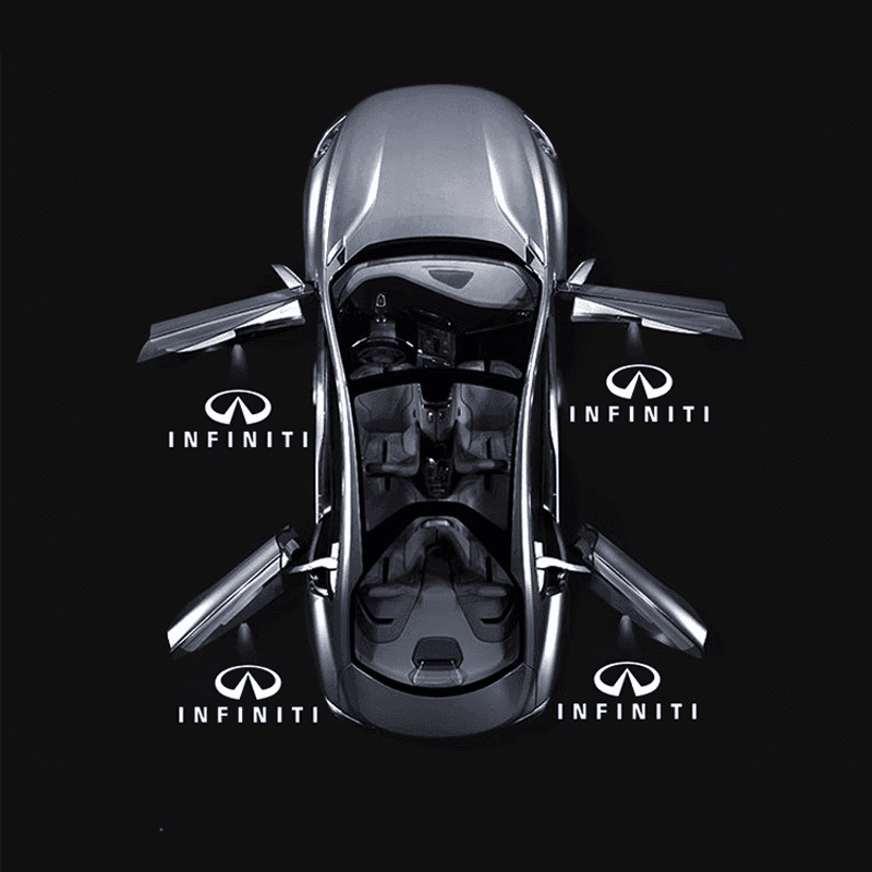 Infiniti Compatible Car Door Welcome Lights - Greetlamp