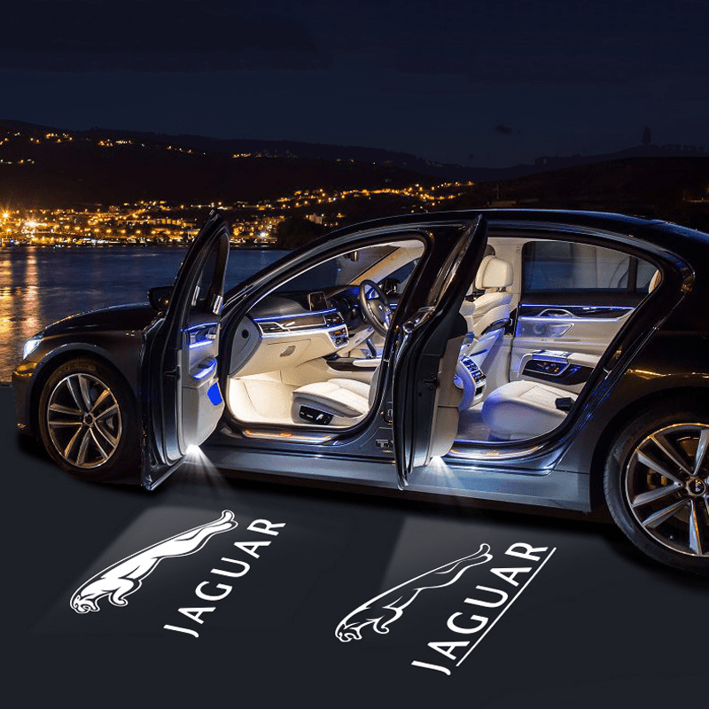 Jaguar Compatible Car Door Welcome Lights - Greetlamp
