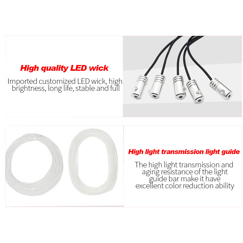 LED Intelligent Voice Control Atmosphere Light Belt Set