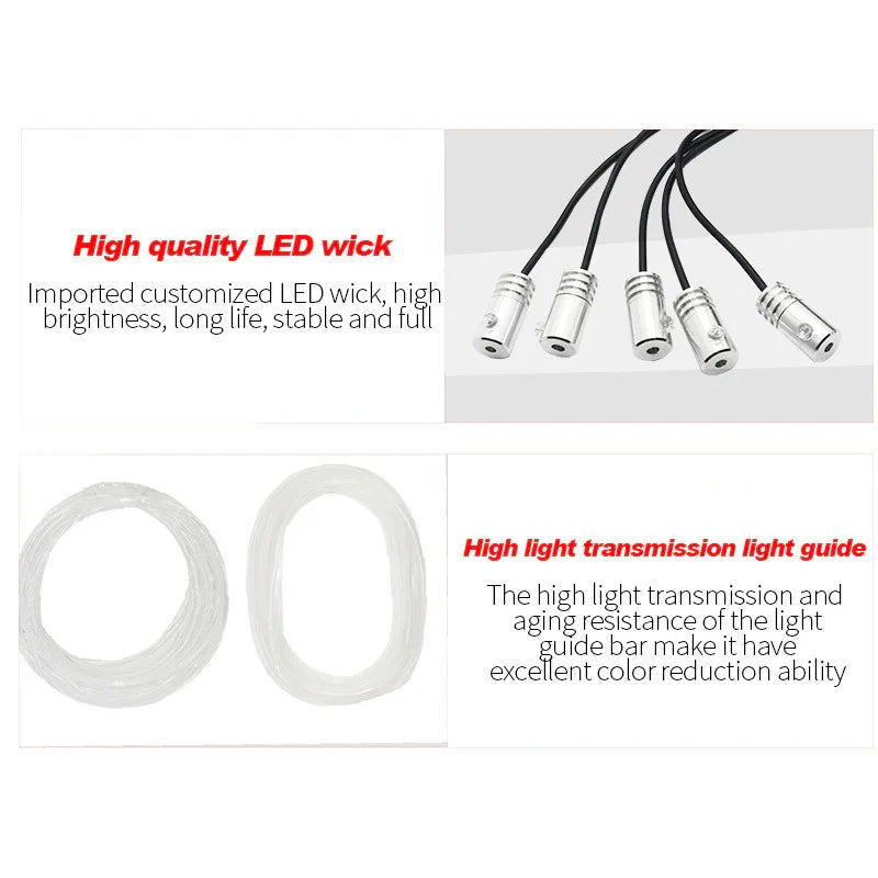 LED Intelligent Voice Control Atmosphere Light Belt Set