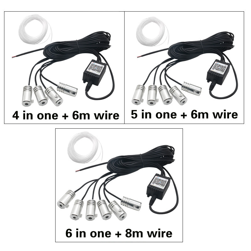 LED Intelligent Voice Control Atmosphere Light Belt Set