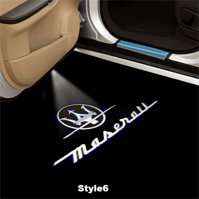 Maserati Compatible Car Door Welcome Lights - Greetlamp