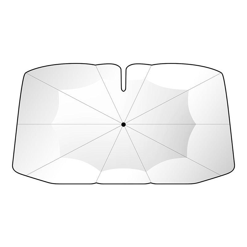 New 360° Bendable Handle Car Parasol Car Front Windshield Sun Protection Heat Shield Universal Car Parasol - Greetlamp