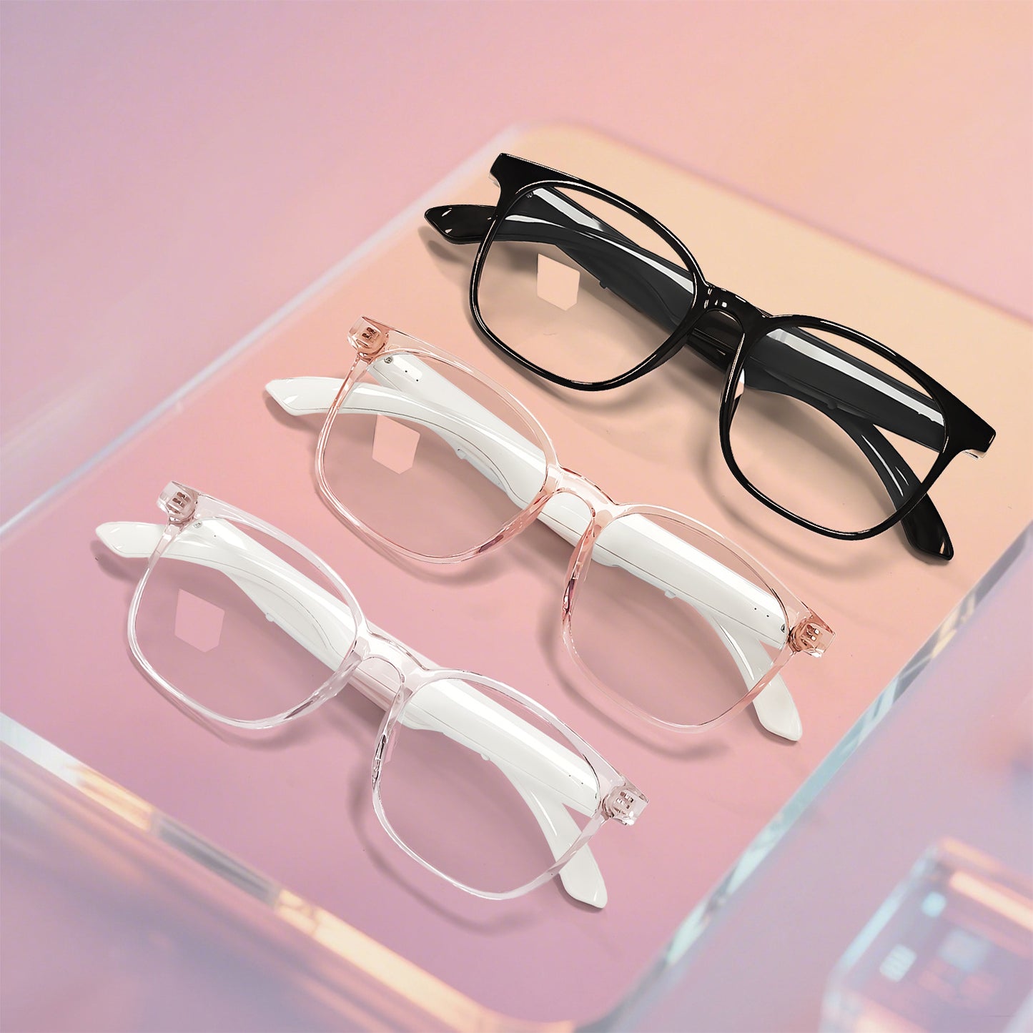 The Second Generation AI Bluetooth Glasses Real-time Translation Glasses Camera Glasses