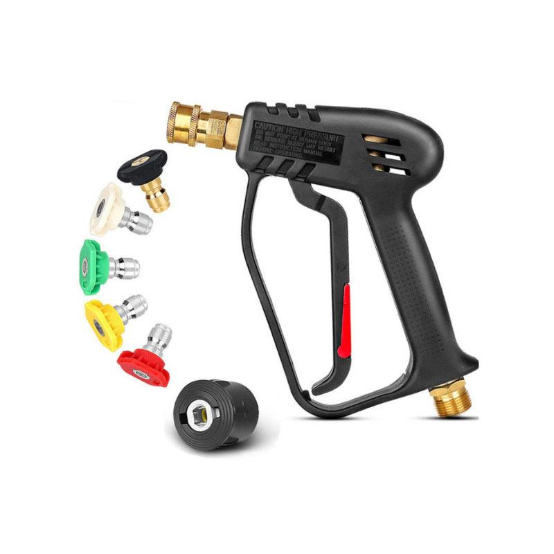 Innovative Car Washing Water Gun with Household High Pressure Cleaning Power and 1/4 Quick Connect Feature - Greetlamp