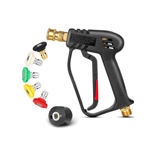 Innovative Car Washing Water Gun with Household High Pressure Cleaning Power and 1/4 Quick Connect Feature - Greetlamp