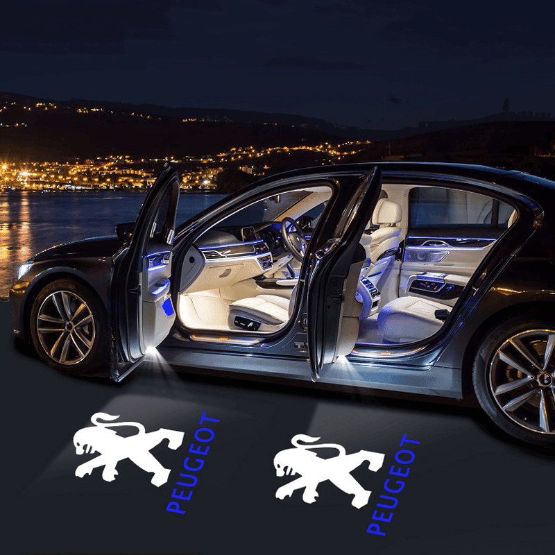 Peugeot Compatible Car Door Welcome Lights - Greetlamp