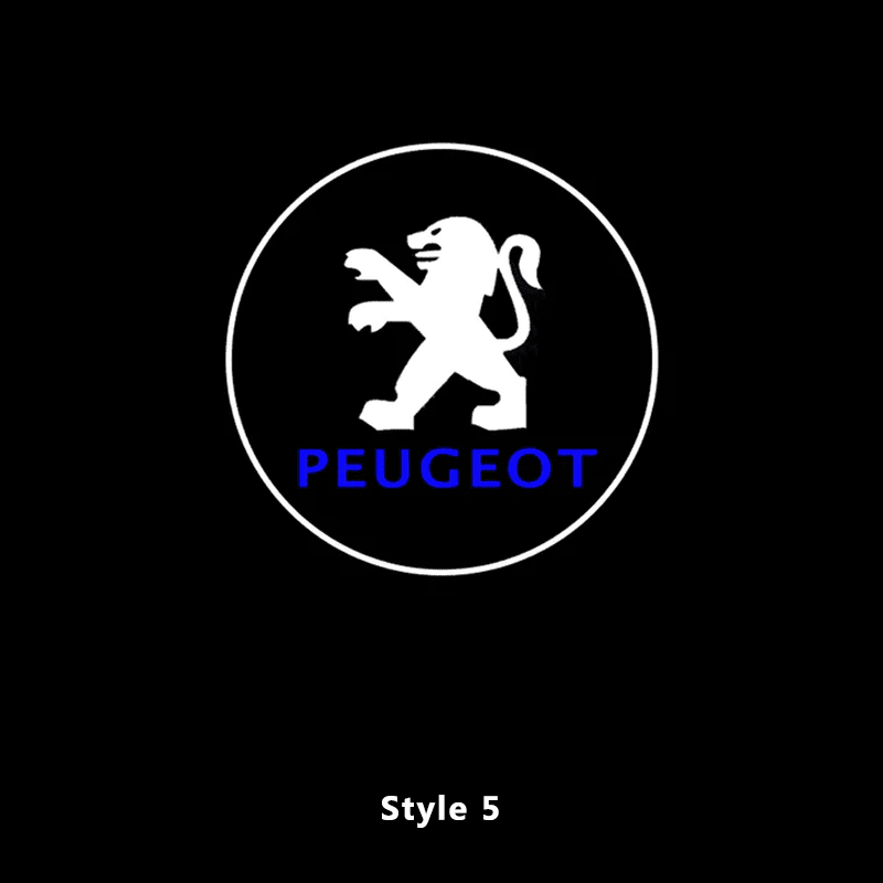 Peugeot Compatible Car Door Welcome Lights - Greetlamp