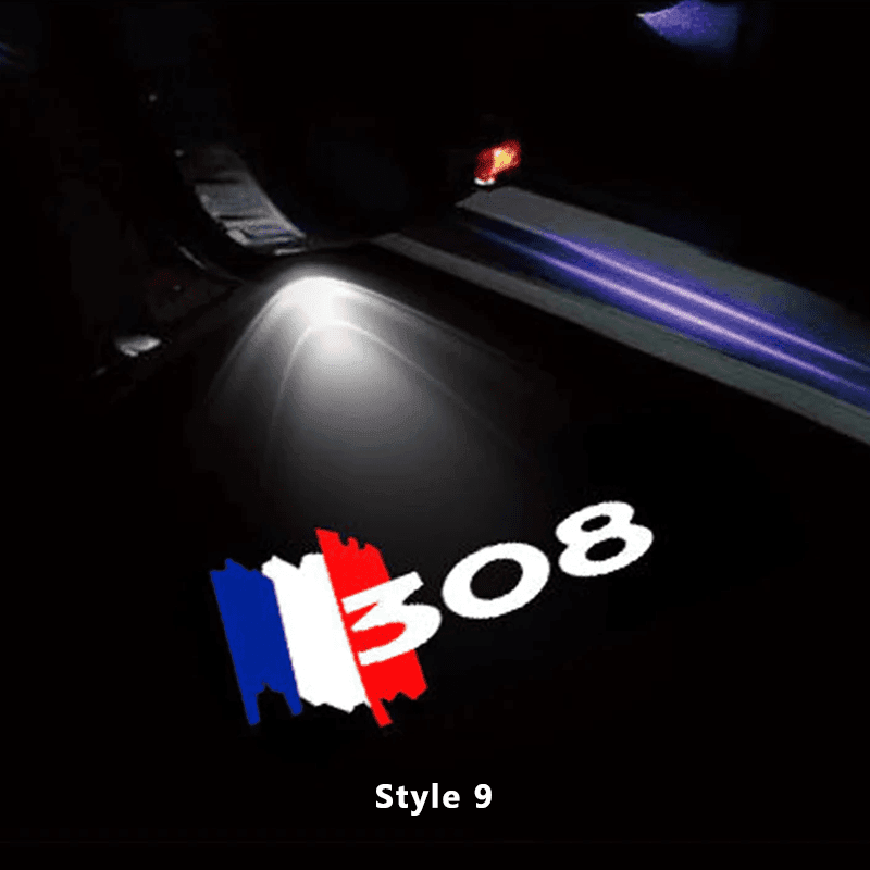 Peugeot Compatible Car Door Welcome Lights - Greetlamp