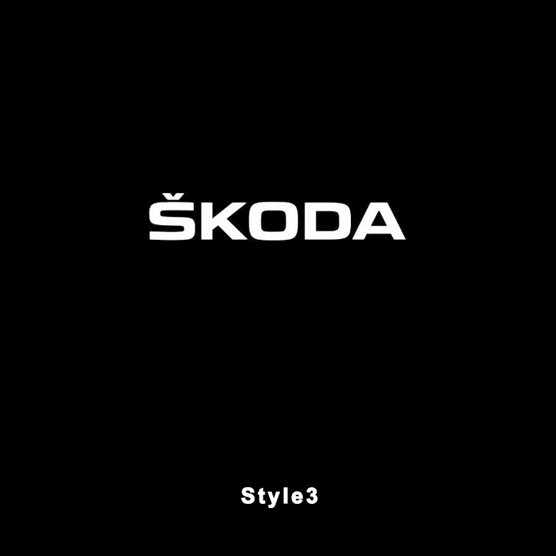 Skoda Compatible Car Door Welcome Lights - Greetlamp