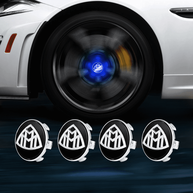 Suitable For Mercedes-Benz Magnetic Suspension Hub Caps & LED Suspension Luminous Wheel Hub Lights - Greetlamp