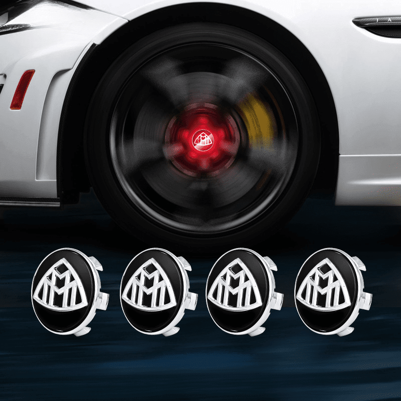 Suitable For Mercedes-Benz Magnetic Suspension Hub Caps & LED Suspension Luminous Wheel Hub Lights - Greetlamp