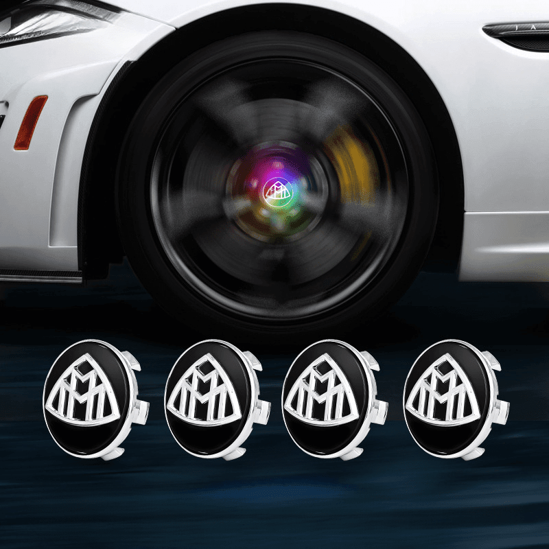 Suitable For Mercedes-Benz Magnetic Suspension Hub Caps & LED Suspension Luminous Wheel Hub Lights - Greetlamp