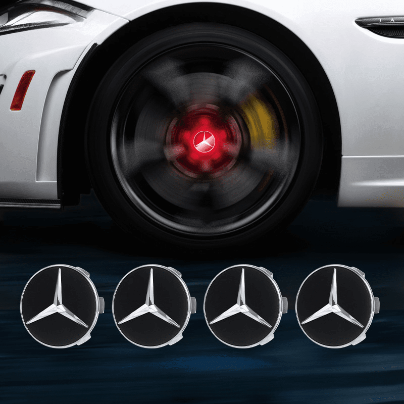 Suitable For Mercedes-Benz Magnetic Suspension Hub Caps & LED Suspension Luminous Wheel Hub Lights - Greetlamp