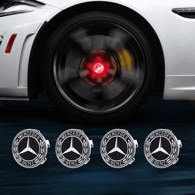 Suitable For Mercedes-Benz Magnetic Suspension Hub Caps & LED Suspension Luminous Wheel Hub Lights - Greetlamp
