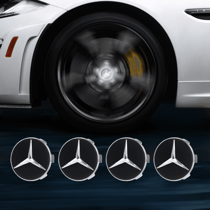 Suitable For Mercedes-Benz Magnetic Suspension Hub Caps & LED Suspension Luminous Wheel Hub Lights - Greetlamp