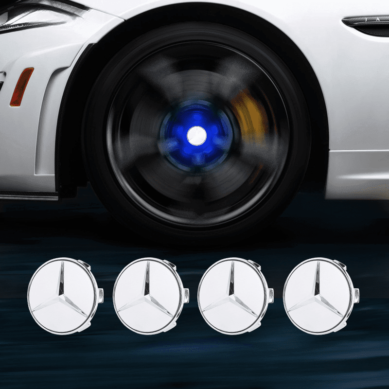 Suitable For Mercedes-Benz Magnetic Suspension Hub Caps & LED Suspension Luminous Wheel Hub Lights - Greetlamp