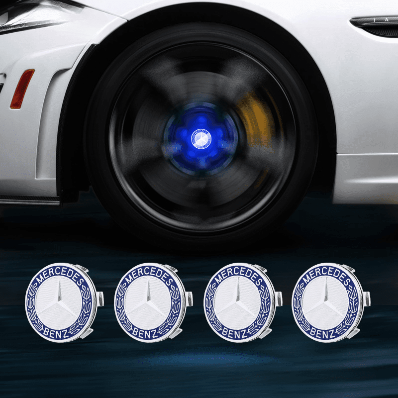 Suitable For Mercedes-Benz Magnetic Suspension Hub Caps & LED Suspension Luminous Wheel Hub Lights - Greetlamp