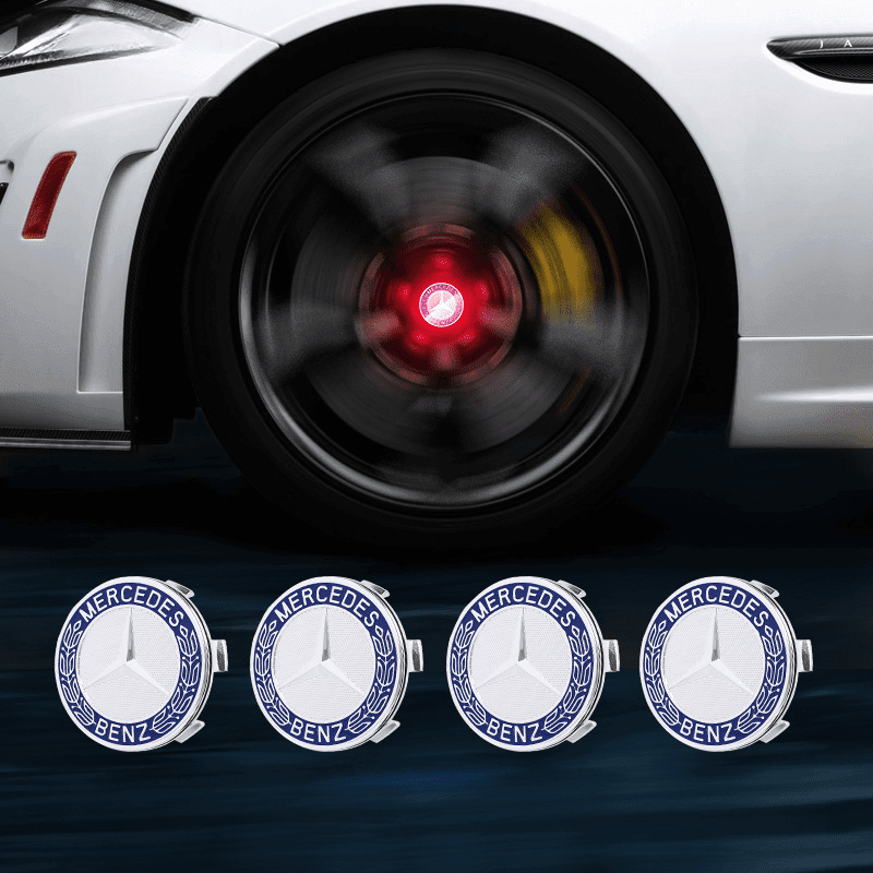 Suitable For Mercedes-Benz Magnetic Suspension Hub Caps & LED Suspension Luminous Wheel Hub Lights - Greetlamp