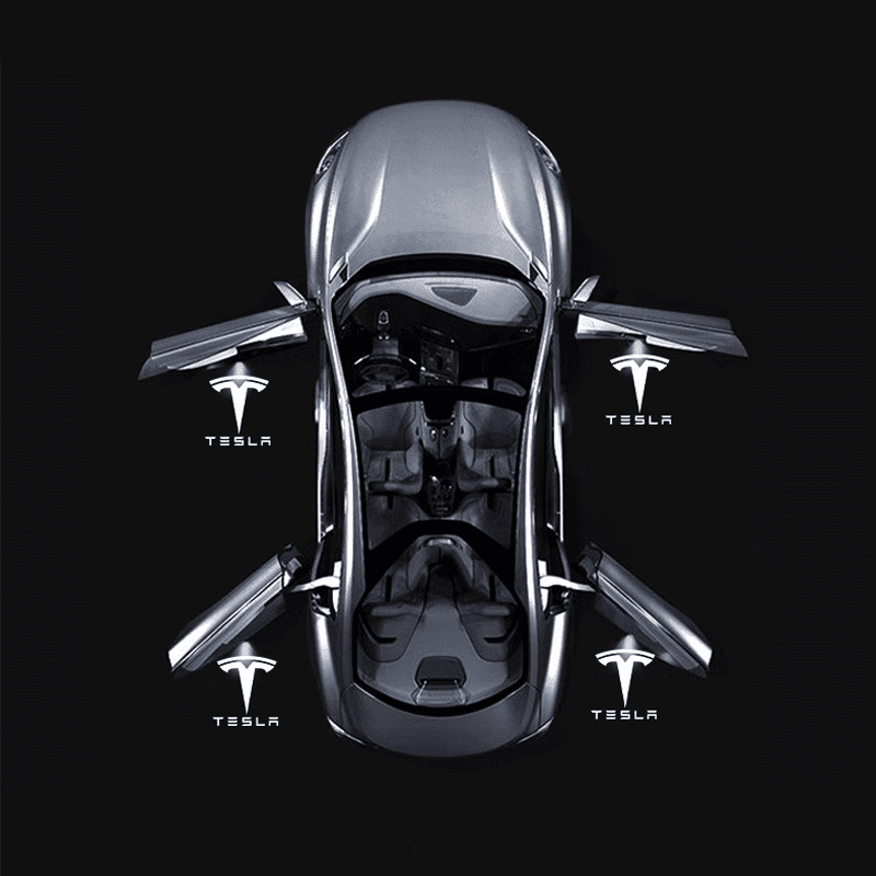 Tesla Compatible Car Door Welcome Lights - Greetlamp