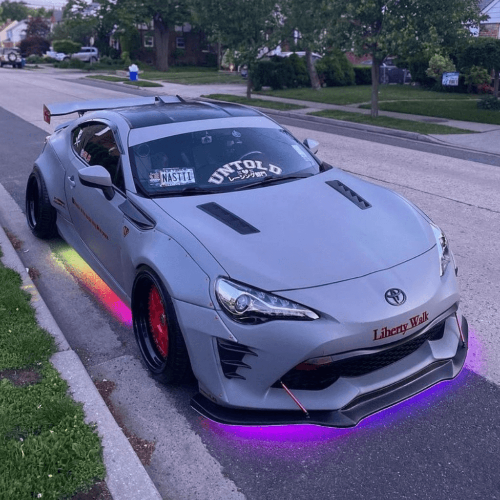 Universal Underbody Ambient Light With Multi-color RGB Light Effects - Greetlamp