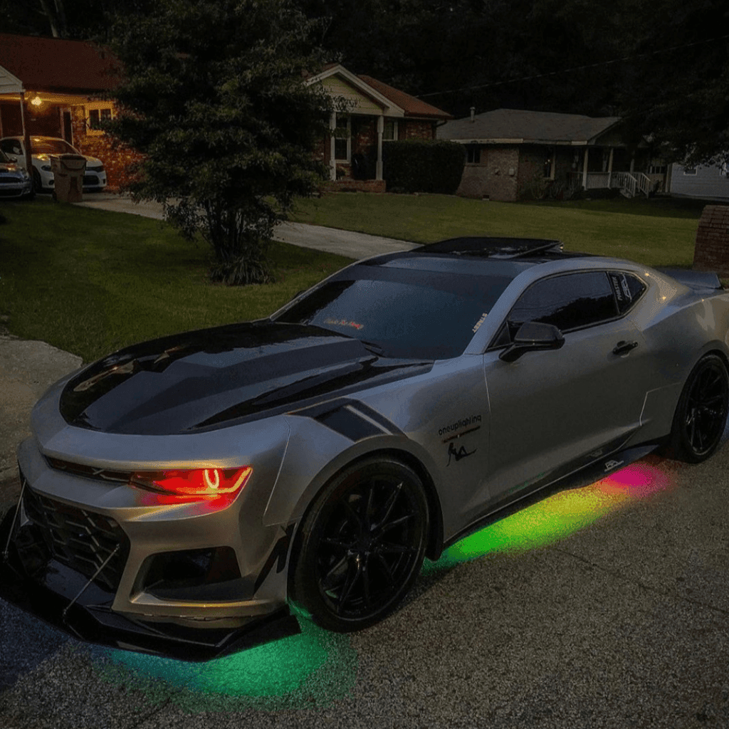 Universal Underbody Ambient Light With Multi-color RGB Light Effects - Greetlamp