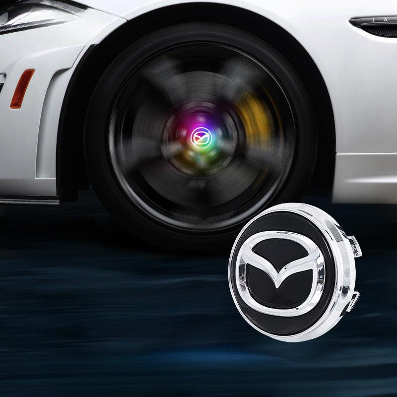 Suitable For Mazda Magnetic Suspension Hub Caps & LED Suspension Luminous Wheel Hub Lights - Greetlamp
