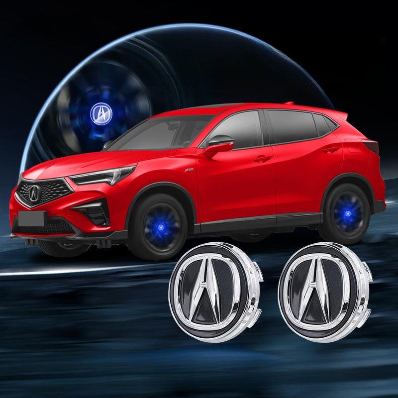 Suitable For Acura Magnetic Suspension Hub Caps & LED Suspension Luminous Wheel Hub Lights - Greetlamp