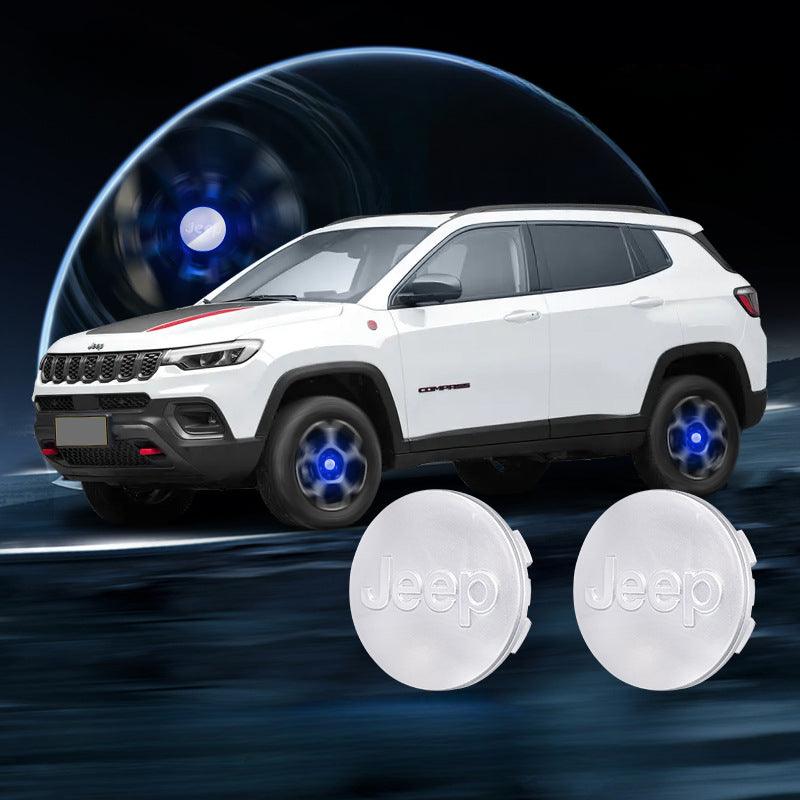 Suitable For Jeep Magnetic Suspension Hub Caps & LED Suspension Luminous Wheel Hub Lights - Greetlamp