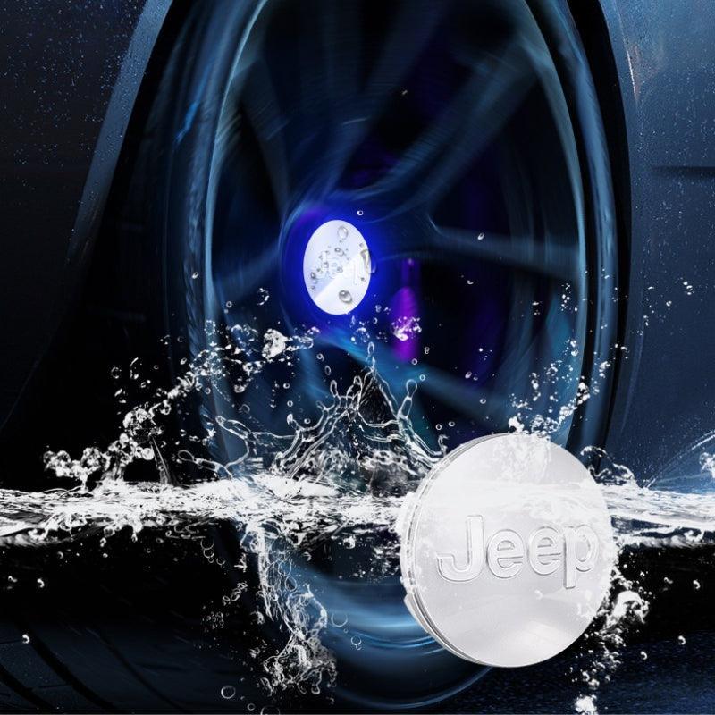 Suitable For Jeep Magnetic Suspension Hub Caps & LED Suspension Luminous Wheel Hub Lights - Greetlamp
