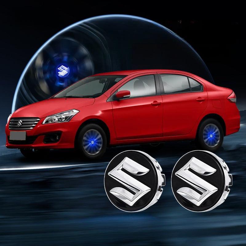 Suitable For Suzuki Magnetic Suspension Hub Caps & LED Suspension Luminous Wheel Hub Lights - Greetlamp