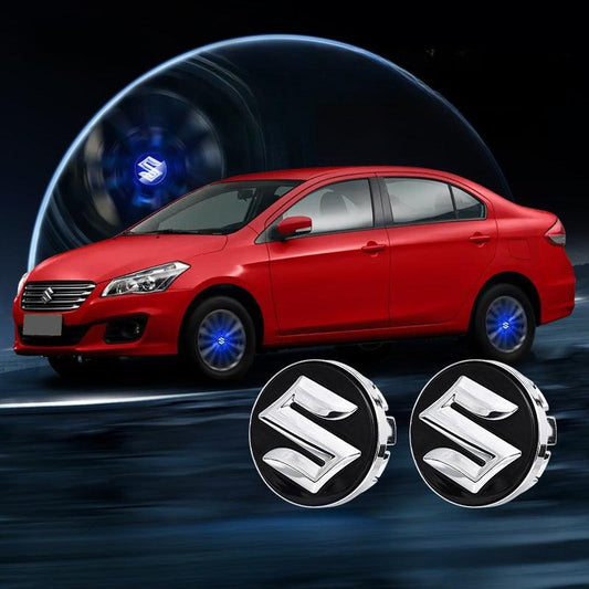 Suitable For Suzuki Magnetic Suspension Hub Caps & LED Suspension Luminous Wheel Hub Lights - Greetlamp