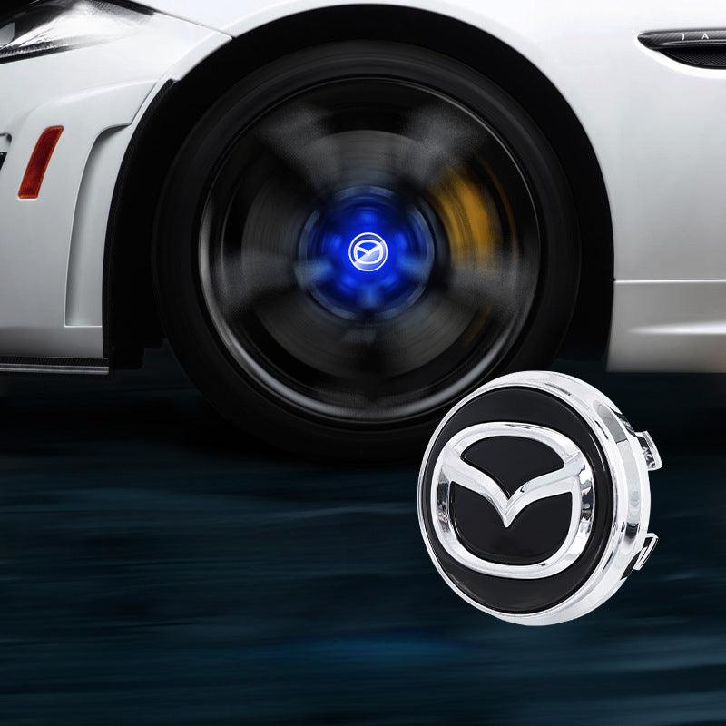 Suitable For Mazda Magnetic Suspension Hub Caps & LED Suspension Luminous Wheel Hub Lights - Greetlamp