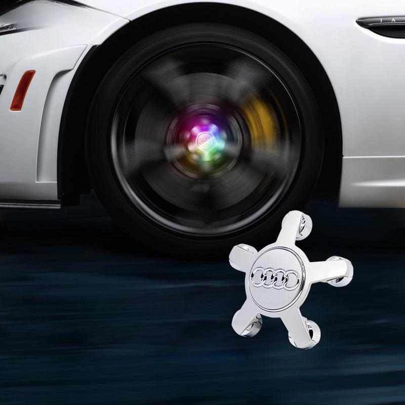 Suitable For Audi Magnetic Suspension Hub Caps & LED Suspension Luminous Wheel Hub Lights - Greetlamp