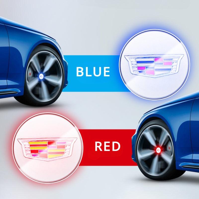 Suitable For Cadillac Magnetic Suspension Hub Caps & LED Suspension Luminous Wheel Hub Lights - Greetlamp