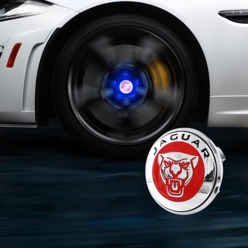 Suitable For Jaguar Magnetic Suspension Hub Caps & LED Suspension Luminous Wheel Hub Lights - Greetlamp