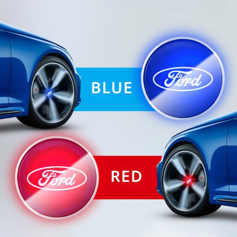 Suitable For Ford Magnetic Suspension Hub Caps & LED Suspension Luminous Wheel Hub Lights - Greetlamp