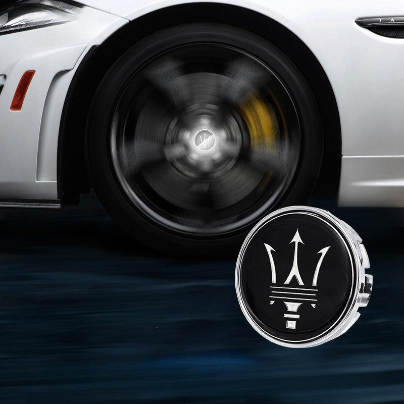 Suitable For Maserati Magnetic Suspension Hub Caps & LED Suspension Luminous Wheel Hub Lights - Greetlamp