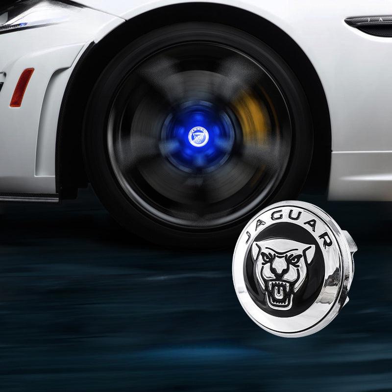 Suitable For Jaguar Magnetic Suspension Hub Caps & LED Suspension Luminous Wheel Hub Lights - Greetlamp