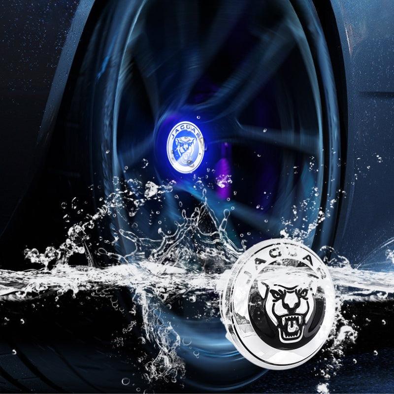 Suitable For Jaguar Magnetic Suspension Hub Caps & LED Suspension Luminous Wheel Hub Lights - Greetlamp