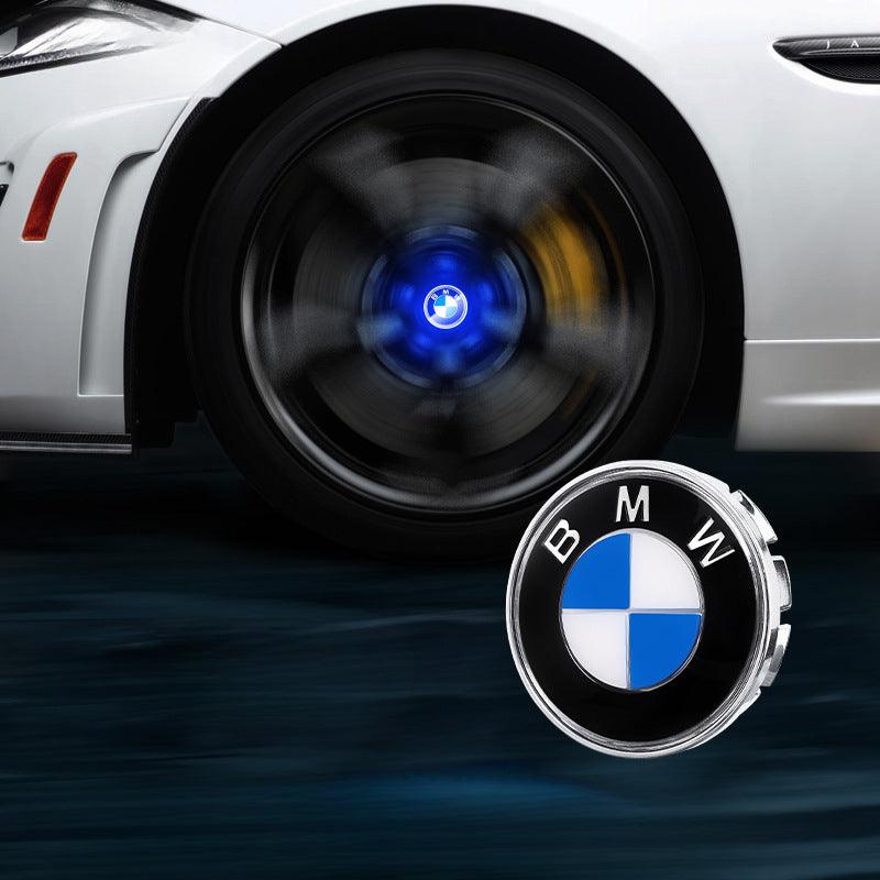 Suitable For BMW Magnetic Suspension Hub Caps & LED Suspension Luminous Wheel Hub Lights - Greetlamp