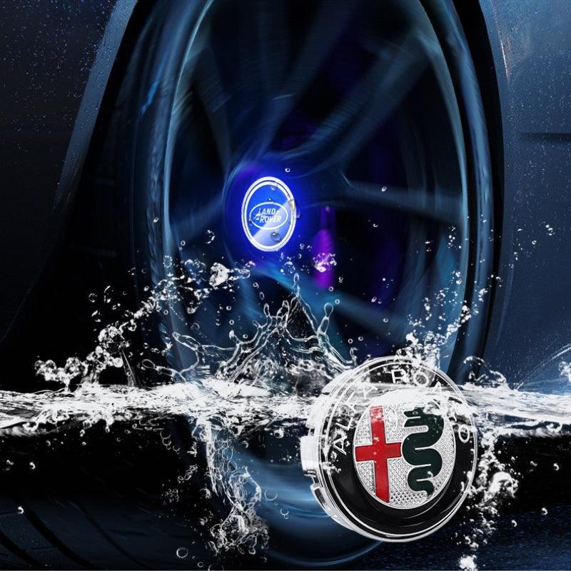 Suitable For Alfa Romeo Magnetic Suspension Hub Caps & LED Suspension Luminous Wheel Hub Lights - Greetlamp