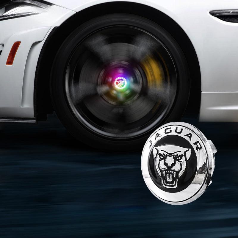 Suitable For Jaguar Magnetic Suspension Hub Caps & LED Suspension Luminous Wheel Hub Lights - Greetlamp